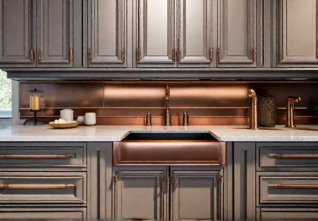 A blend of metals in the kitchen