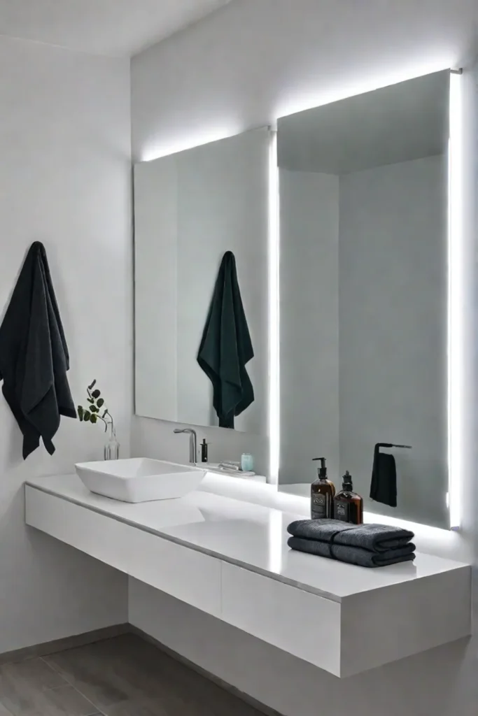 Minimalist bathroom design 1