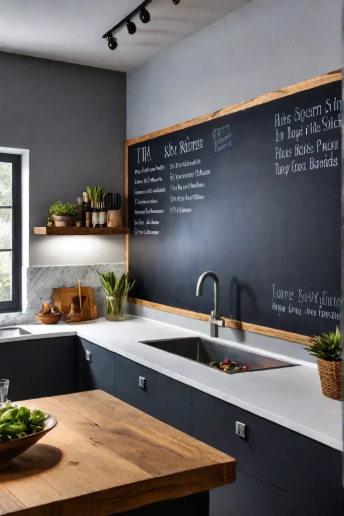 Personalized kitchen wall