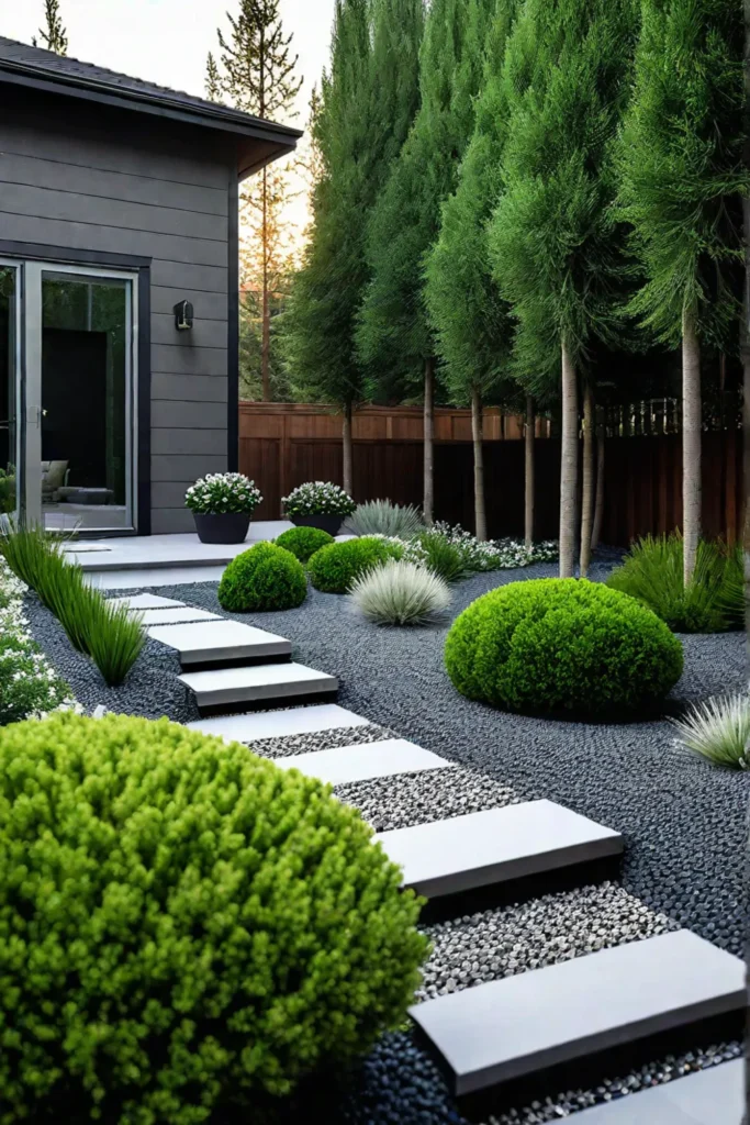 Effortless gardening in a compact outdoor area