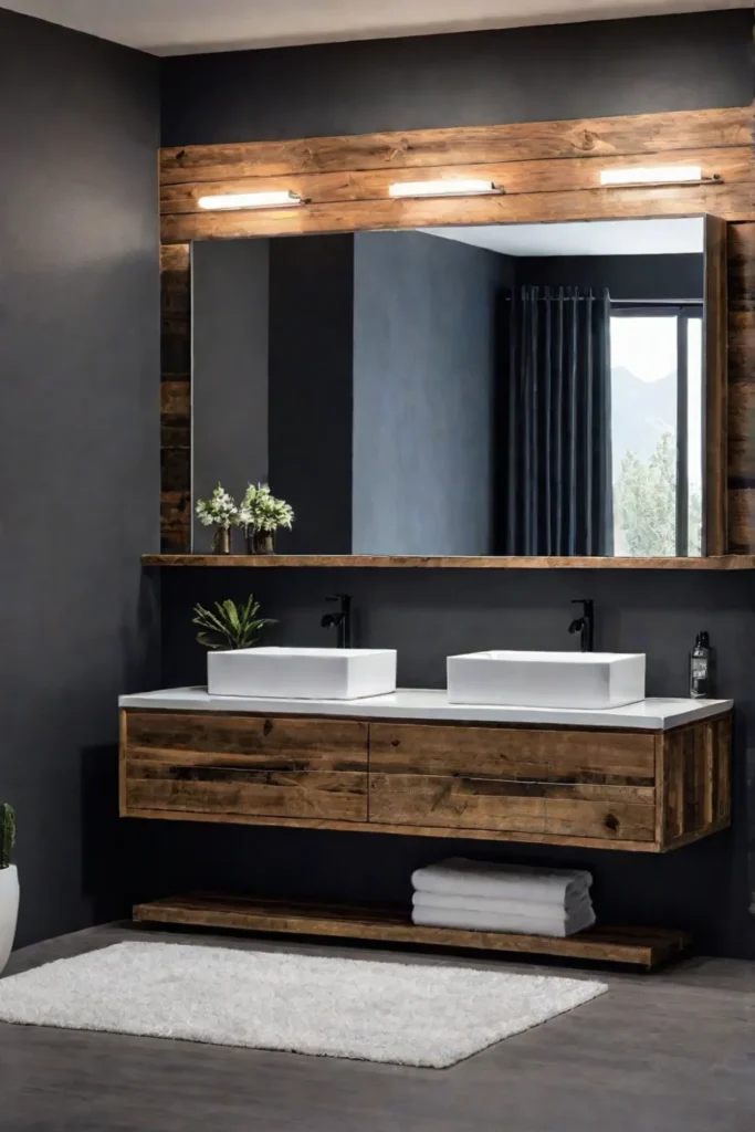 Sustainable bathroom vanity