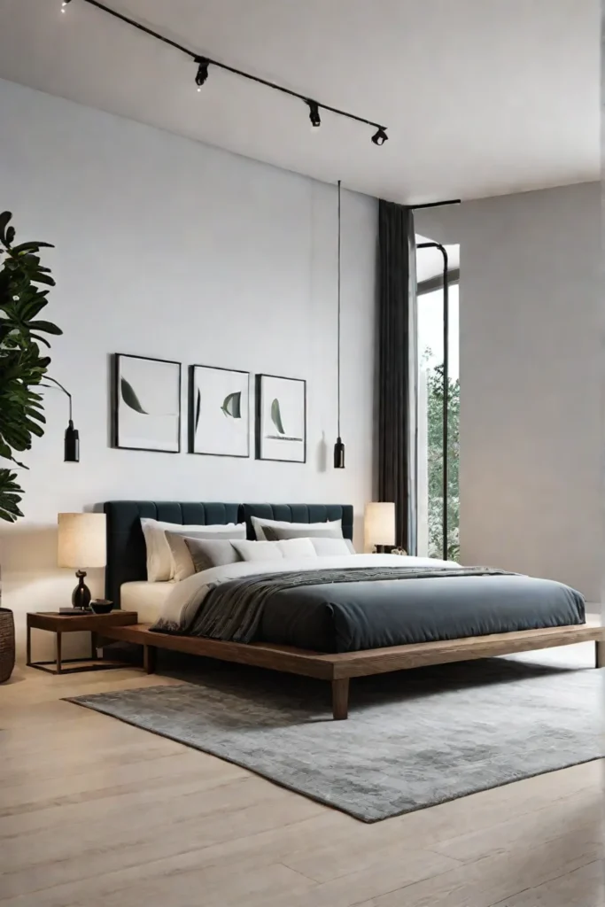 Beauty of simplicity in bedroom